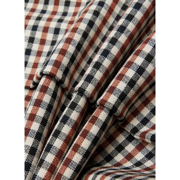 Aritzia Sunday Best Olive Micro Skirt in LILIANA BEIGE/BLACK NWT - Picture 9 of 13